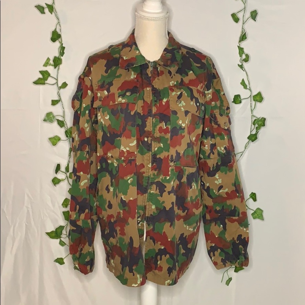 Camo Jacket NWT Swiss M83 Jacket
